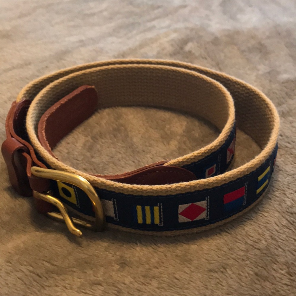 Nautical Flags Belt